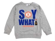 Name It grey melange sweatshirt Kikkoman